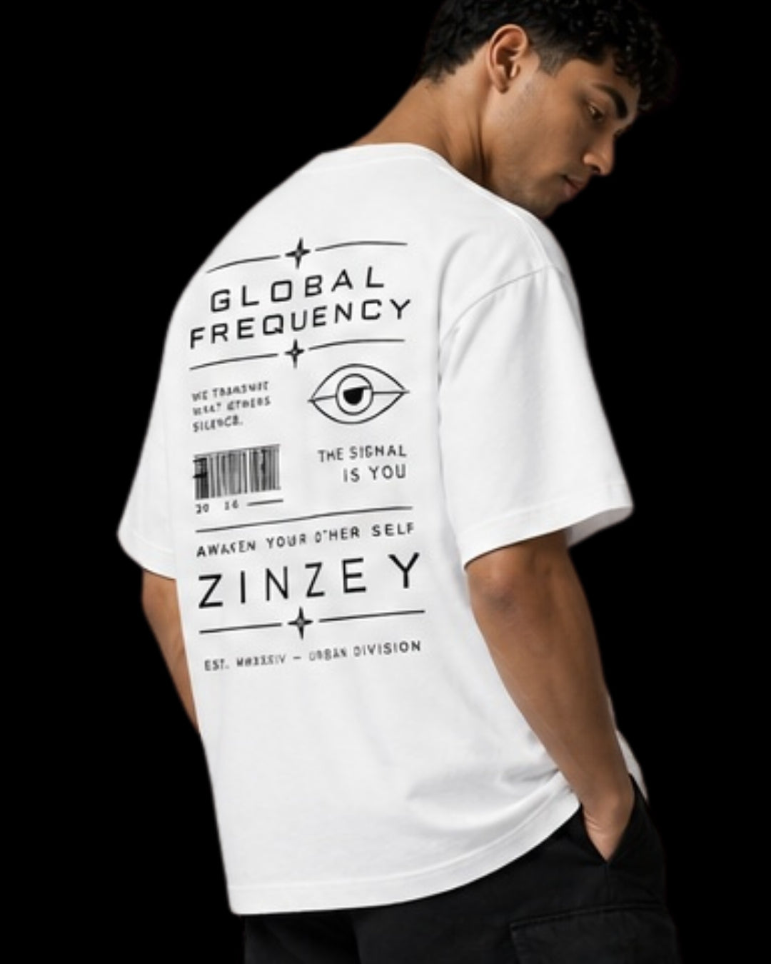 ZINZEY® CORE / 003 — GLOBAL FREQUENCY TEE