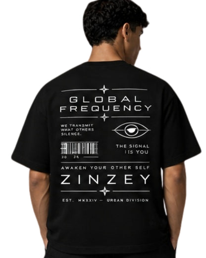 ZINZEY® CORE / 003 — GLOBAL FREQUENCY TEE